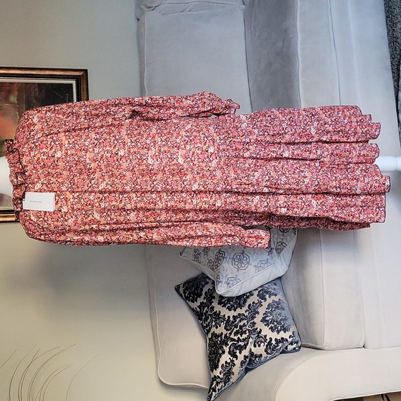 NWT O.P.T Anthropologie Floral Dress Boho - Picture 7 of 11